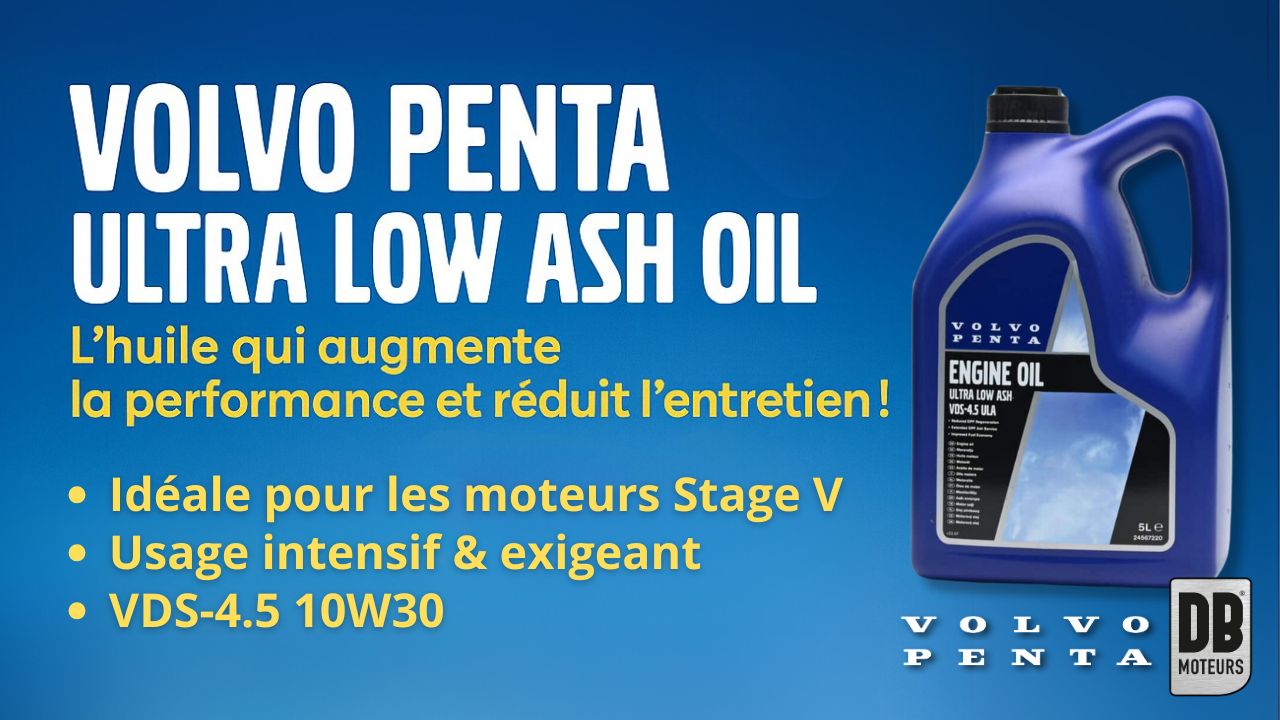 Bannière - Huile moteur Volvo Penta ULA VDS-4.5 10W30 Ultra Low Ash Oil