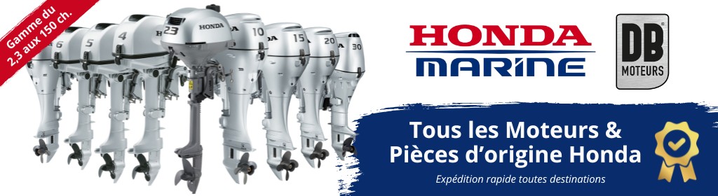 Gamme complète Honda Hors-bord moteurs et pièces détachées d'origine