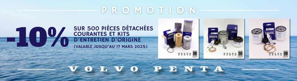 Promotion spéciale Volvo Penta sur les pièces et kits d'entretien courants