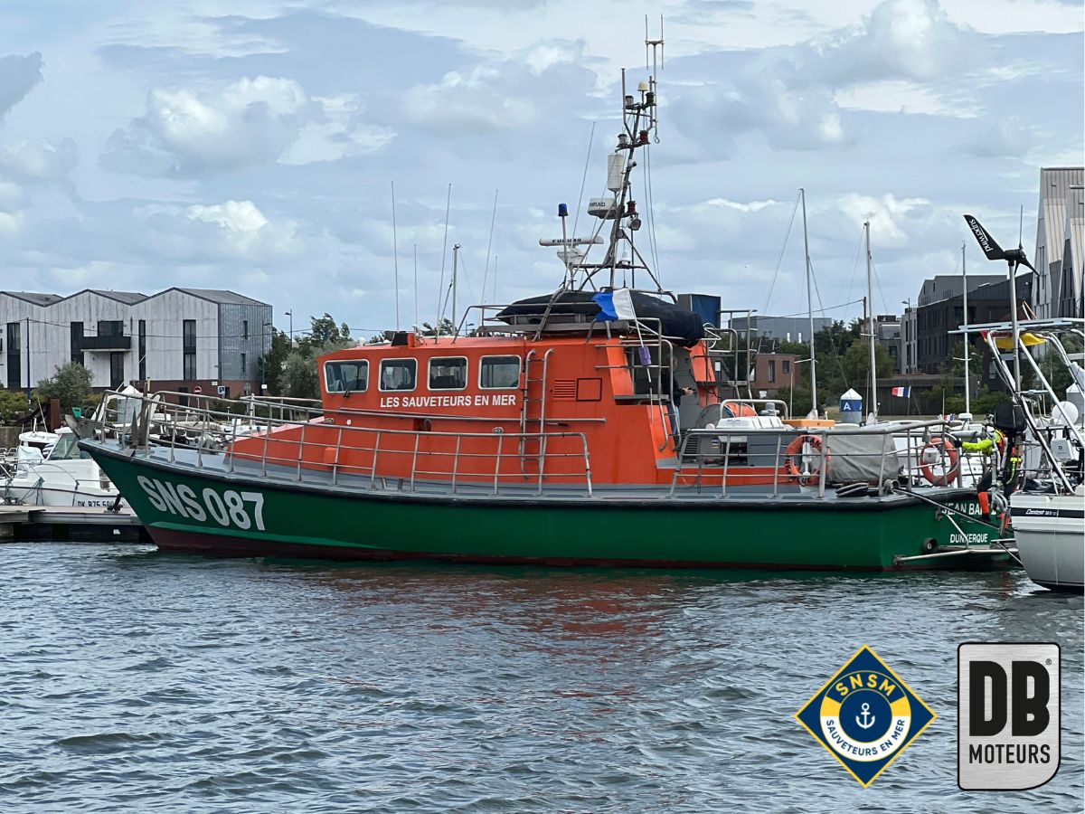 Entretien des bateaux de la SNSM Dunkerque