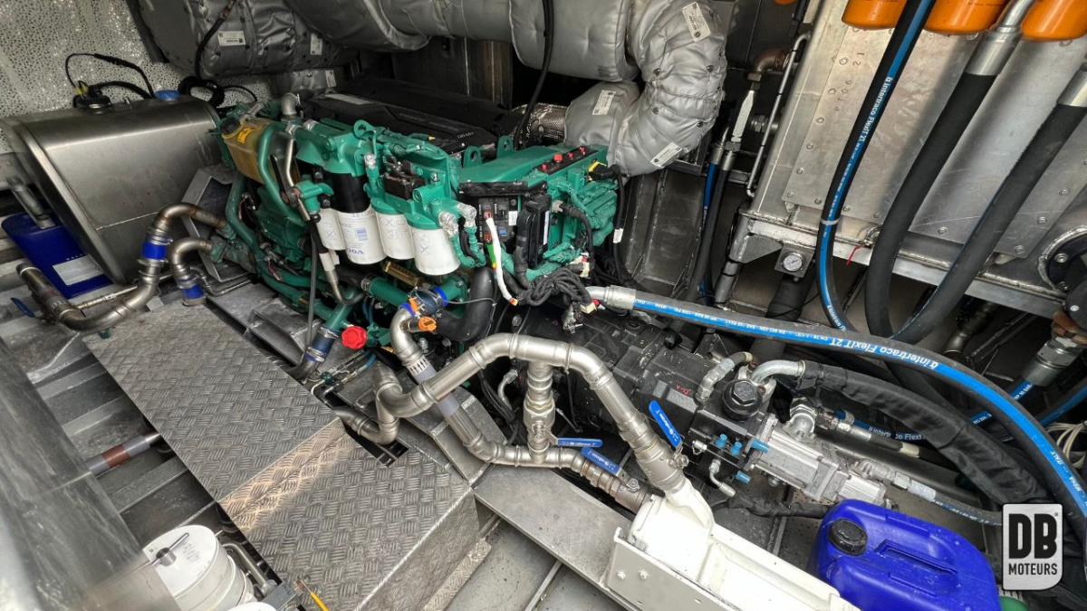 Moteur Volvo Penta sur le bateau mytilicole "L’Épaulard 2"