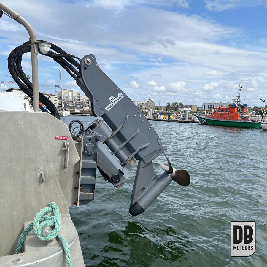 Le système de propulsion Hydro Armor sur le bateau mytilicole "L’Épaulard 2"