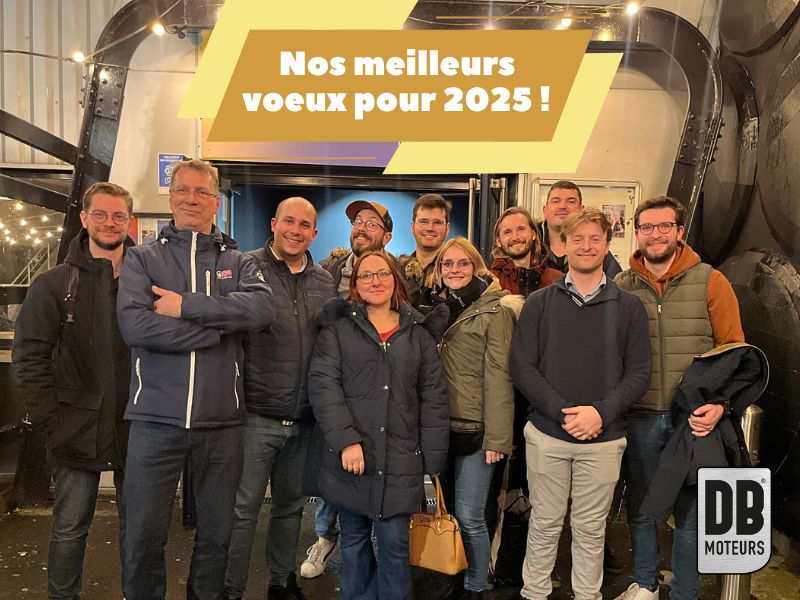 Toute l'équipe DB Moteurs vous présente ses meilleurs voeux pour 2025