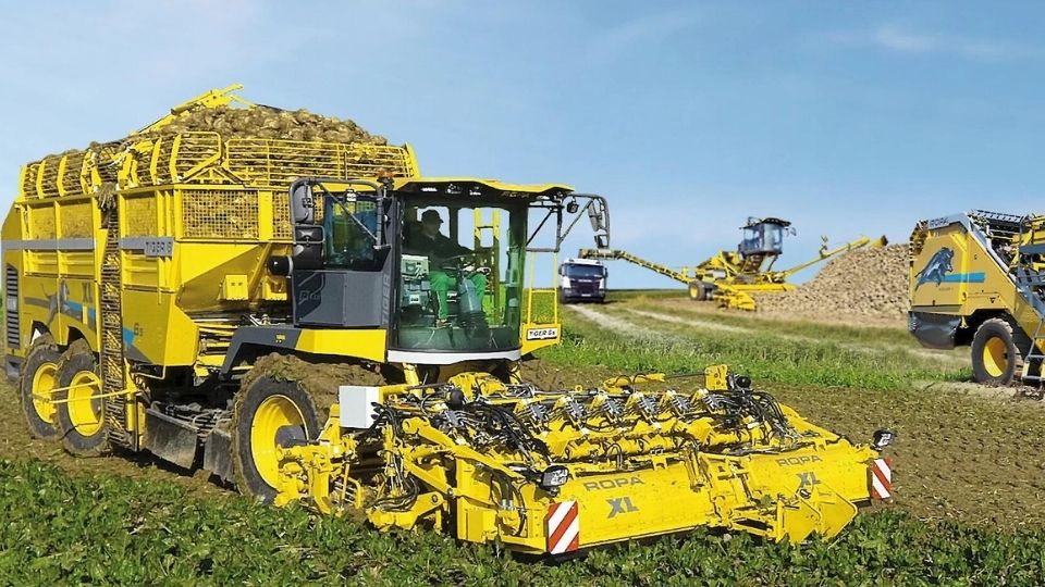 Les Machines agricoles ROPA avec moteurs Volvo Penta