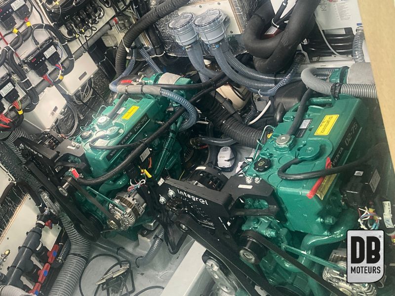 Mise en service de deux moteurs Volvo Penta D2-75