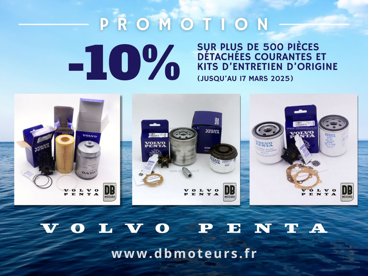 Promotion 2025 Volvo Penta chez DB Moteurs, via le Volvo Penta Shop