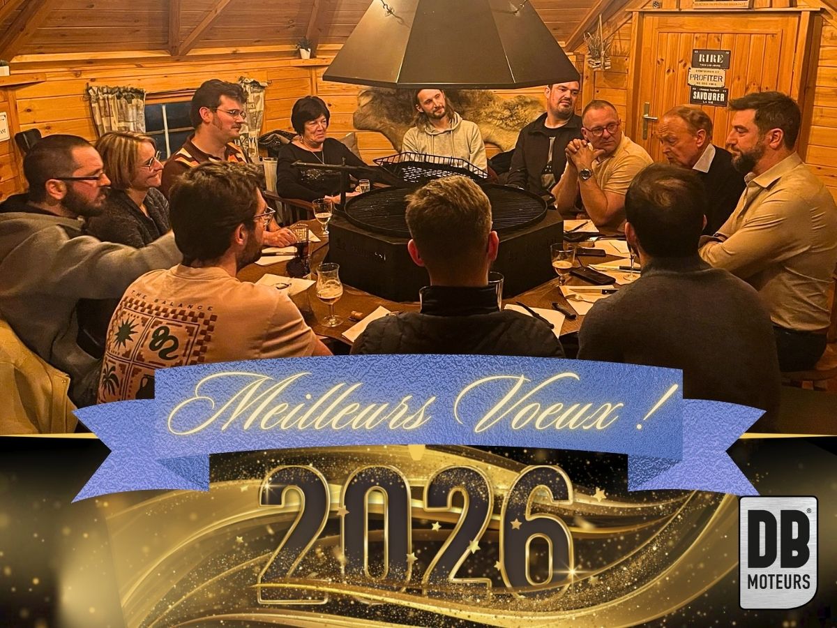 Nos meilleurs voeux pour 2026 avec DB Moteurs Volvo Penta !