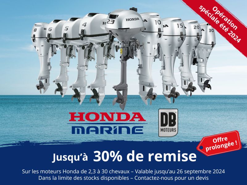 Gamme de moteurs hors bords HONDA Marine