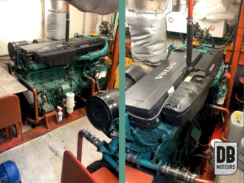 Entretien de deux moteurs Volvo Penta D16-MH