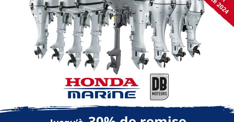Promotion été 2024 Honda Marine hors bord chez DB Moteurs